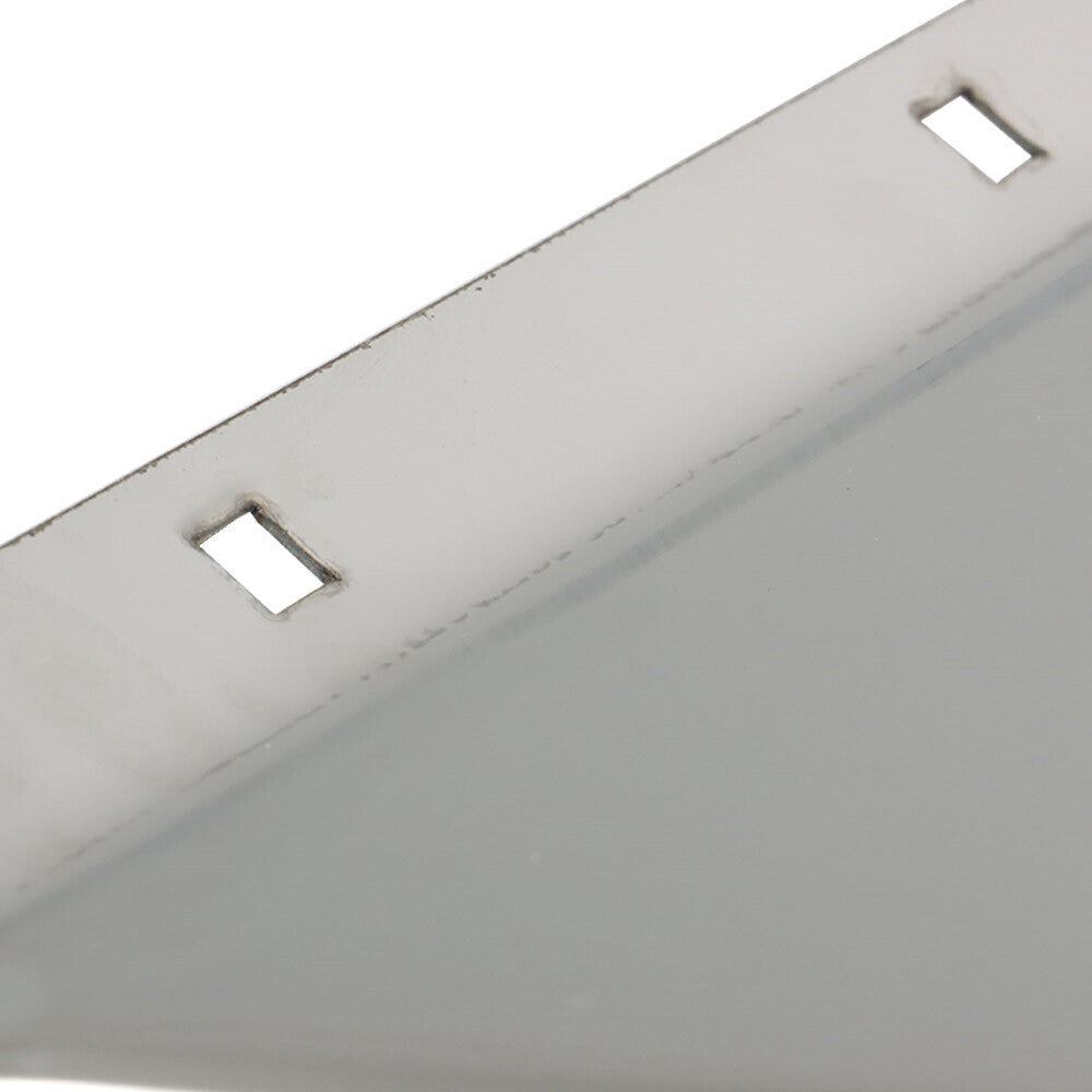 24"x24" Quarter Fender Set Stainless Steel Semi Truck Fit For Semi Truck Fender