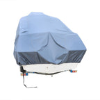 600D V-Hull Boat Cover 16-18.5ft Waterproof Heavy Duty Trailerabl Runabout Cover