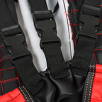 Red Color Front and Rear Seat Covers For E-Z-Go RXV 2008-Up Modles Golf Cart