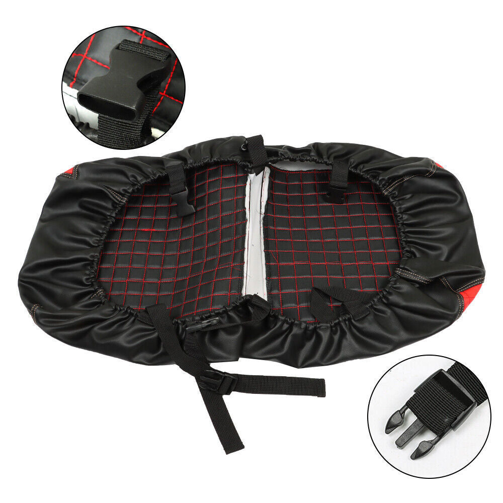 Red Color Front and Rear Seat Covers For E-Z-Go RXV 2008-Up Modles Golf Cart