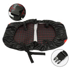 Red Color Front and Rear Seat Covers For E-Z-Go RXV 2008-Up Modles Golf Cart