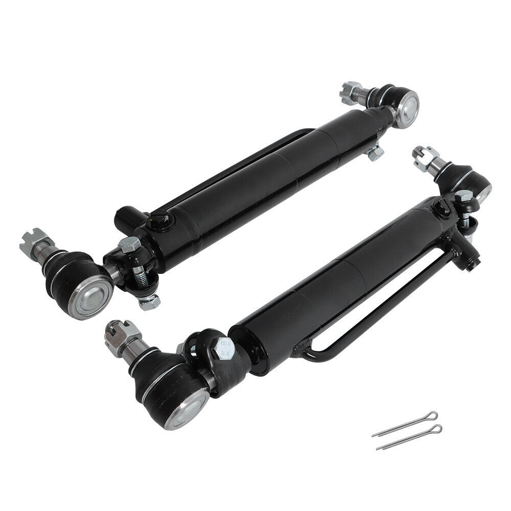 2 PCS D128454 D84800 Power Steering Cylinder Compatible For Case 580 580C 580D