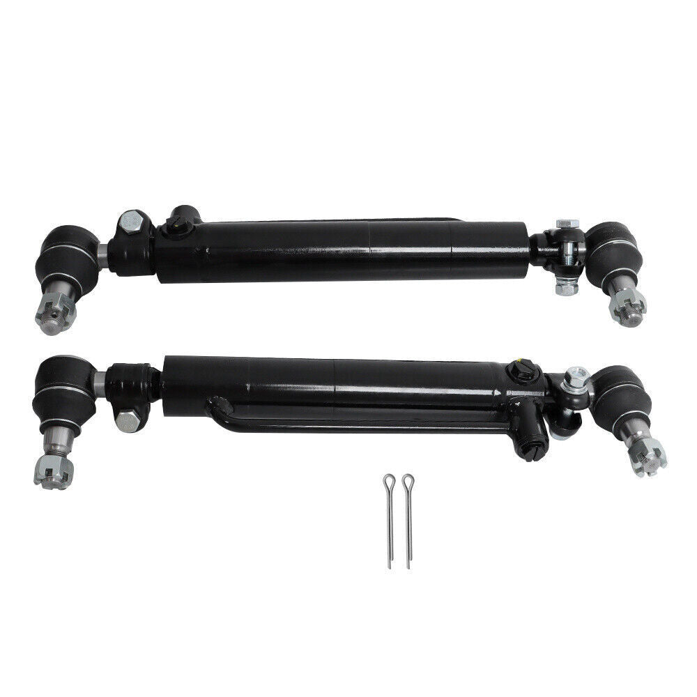 2 PCS D128454 D84800 Power Steering Cylinder Compatible For Case 580 580C 580D