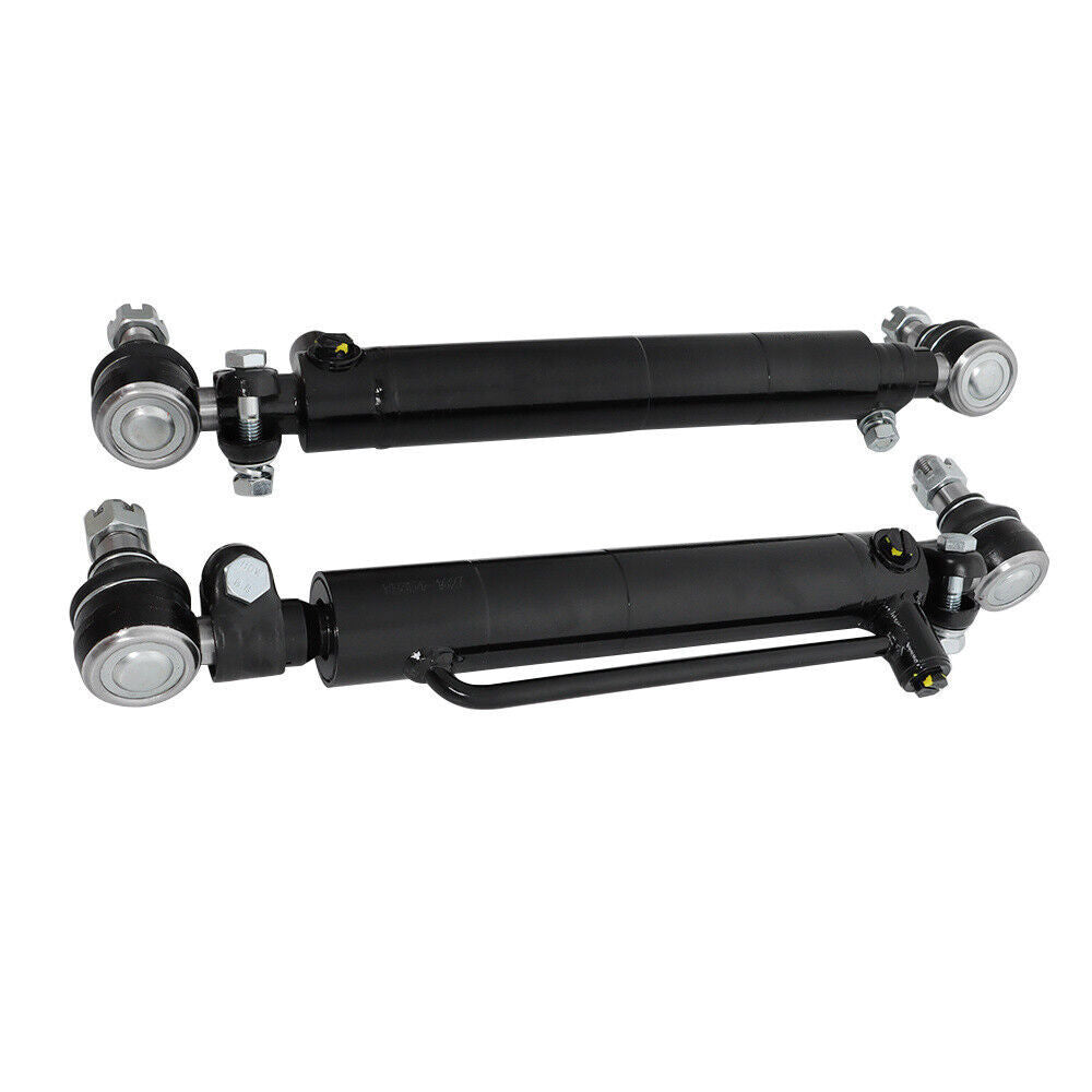 2 PCS D128454 D84800 Power Steering Cylinder Compatible For Case 580 580C 580D