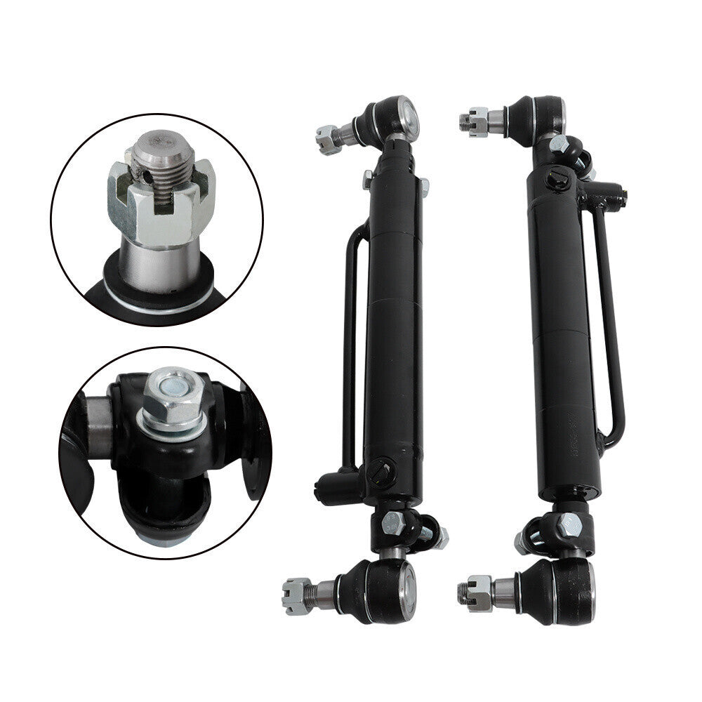 2 PCS D128454 D84800 Power Steering Cylinder Compatible For Case 580 580C 580D