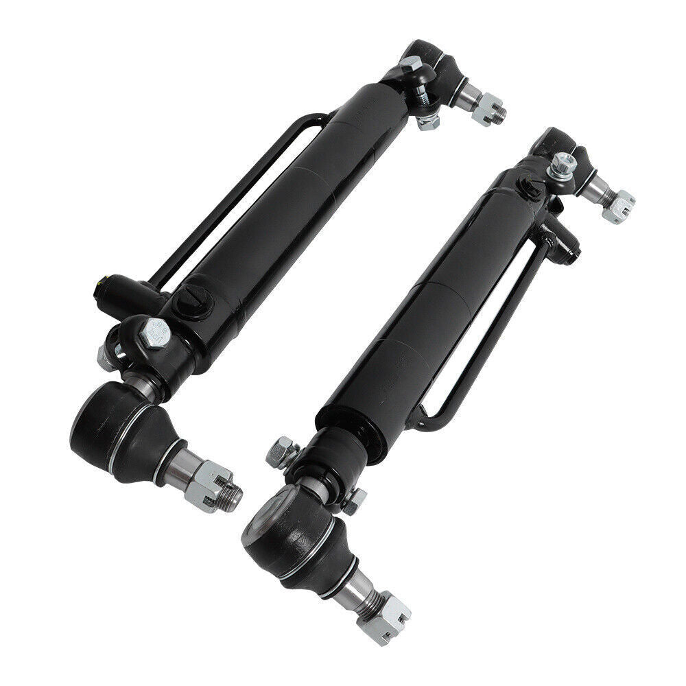 2 PCS D128454 D84800 Power Steering Cylinder Compatible For Case 580 580C 580D