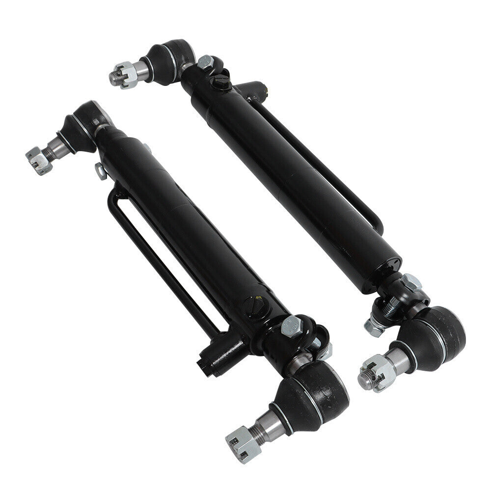 2 PCS D128454 D84800 Power Steering Cylinder Compatible For Case 580 580C 580D