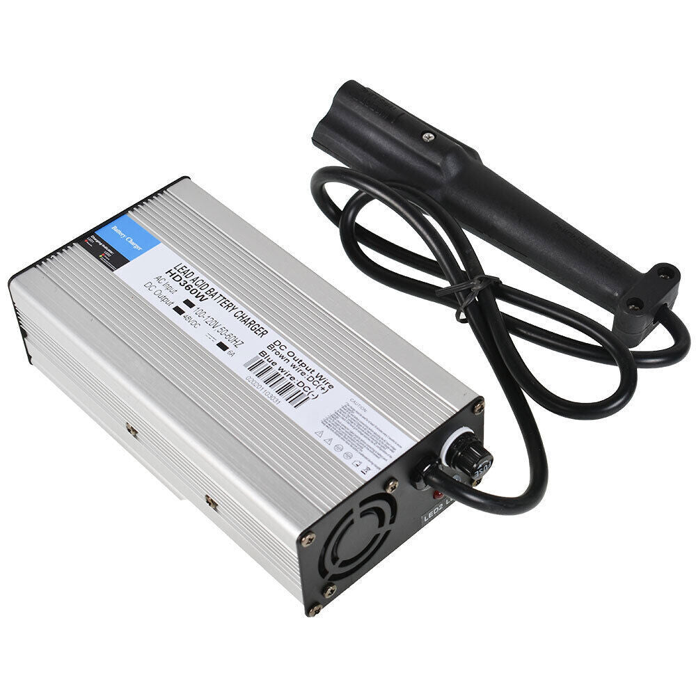 For 2007-up Yamaha Drive DRE G29 3 pin Golf Cart Battery Charger 48V 6A