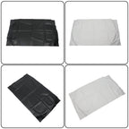 For Club Car Precedent Golf Cart Black Front Seat Covers New