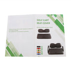 Golf Cart Front Seat Cover Fits For Club Car DS Models-No Need Staple Blue Color