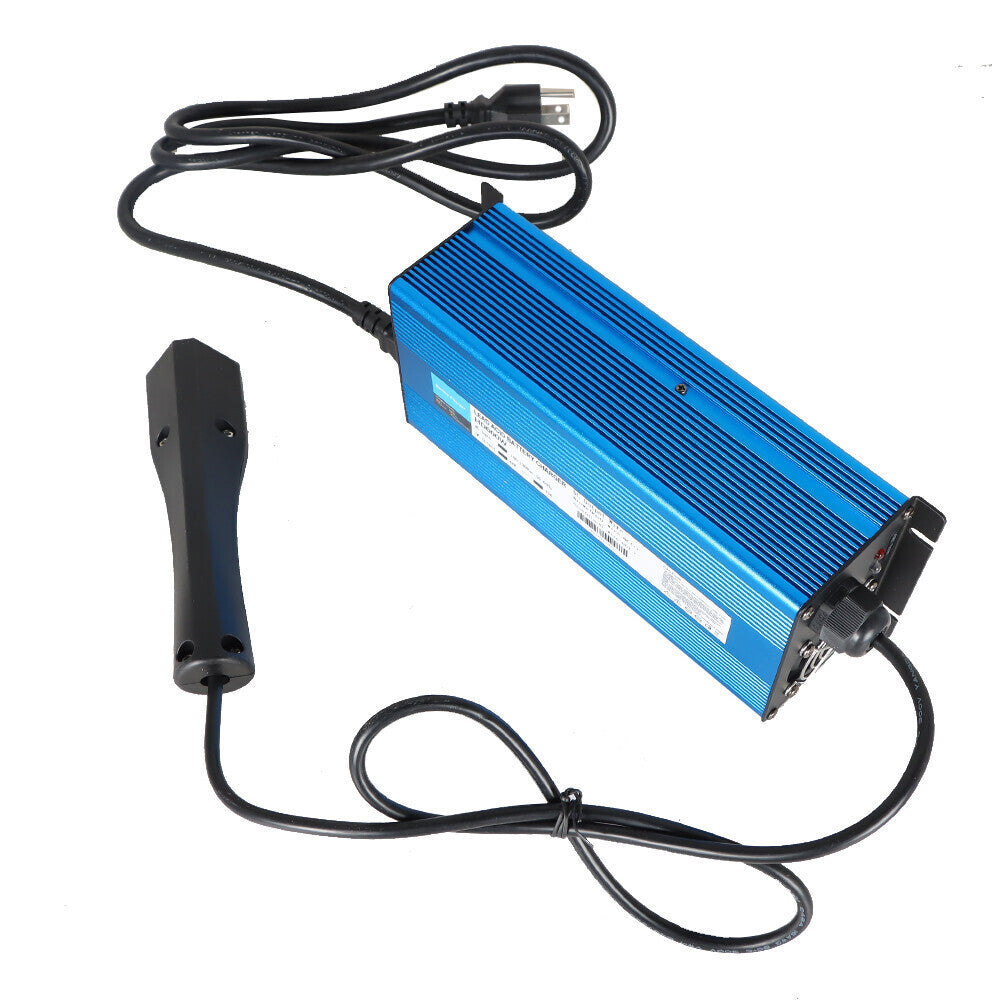 Golf Carts With Trickle Charge 48V 10A Battery Charger For E-Z-Go RXV - Blue