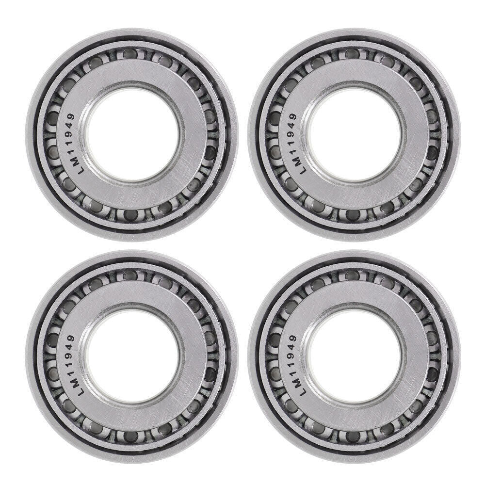 4× FRONT WHEEL HUB BEARINGS FITS FOR CLUB CAR PRECEDENT GOLF CART 2004 +