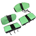 Front & Rear Seat Covers For Club Car DS 2000.5-Up Golf Carts Green