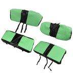 Front & Rear Seat Covers For Club Car DS 2000.5-Up Golf Carts Green