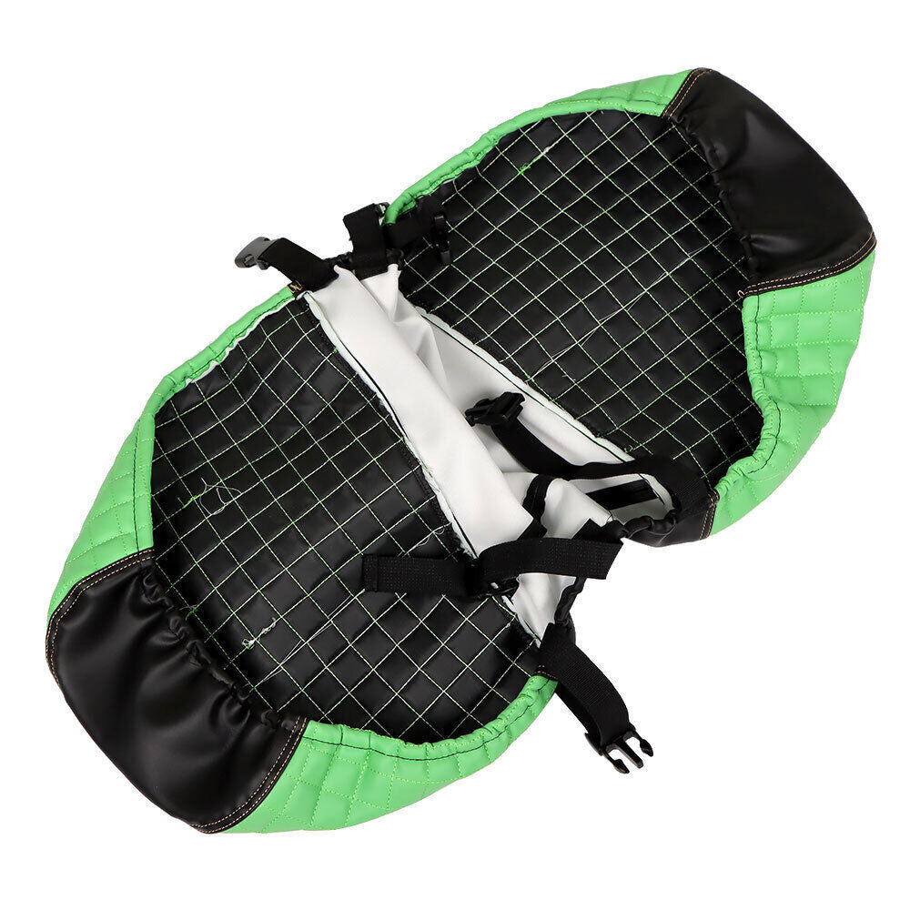Front & Rear Seat Covers For Club Car DS 2000.5-Up Golf Carts Green