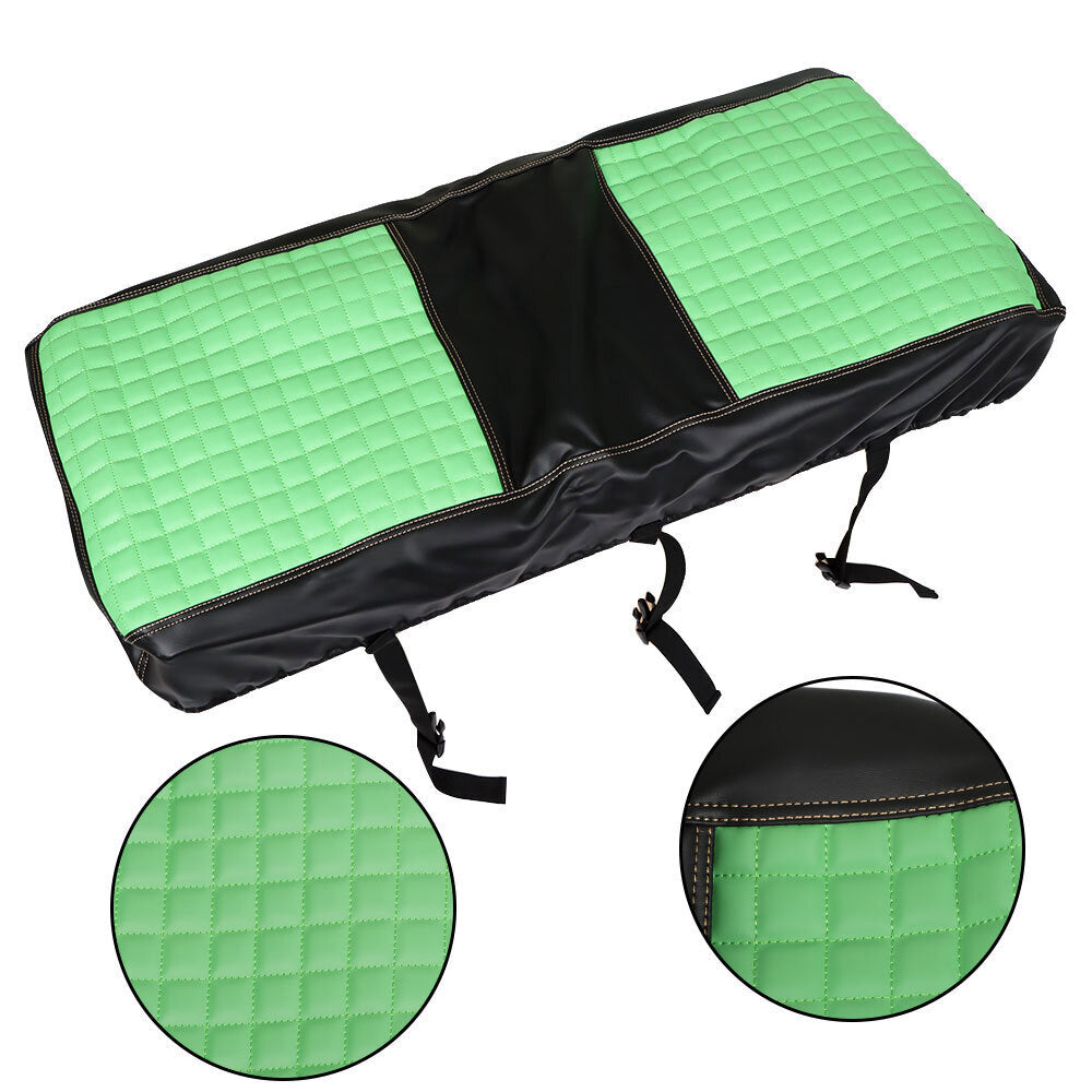 Front & Rear Seat Covers For Club Car DS 2000.5-Up Golf Carts Green