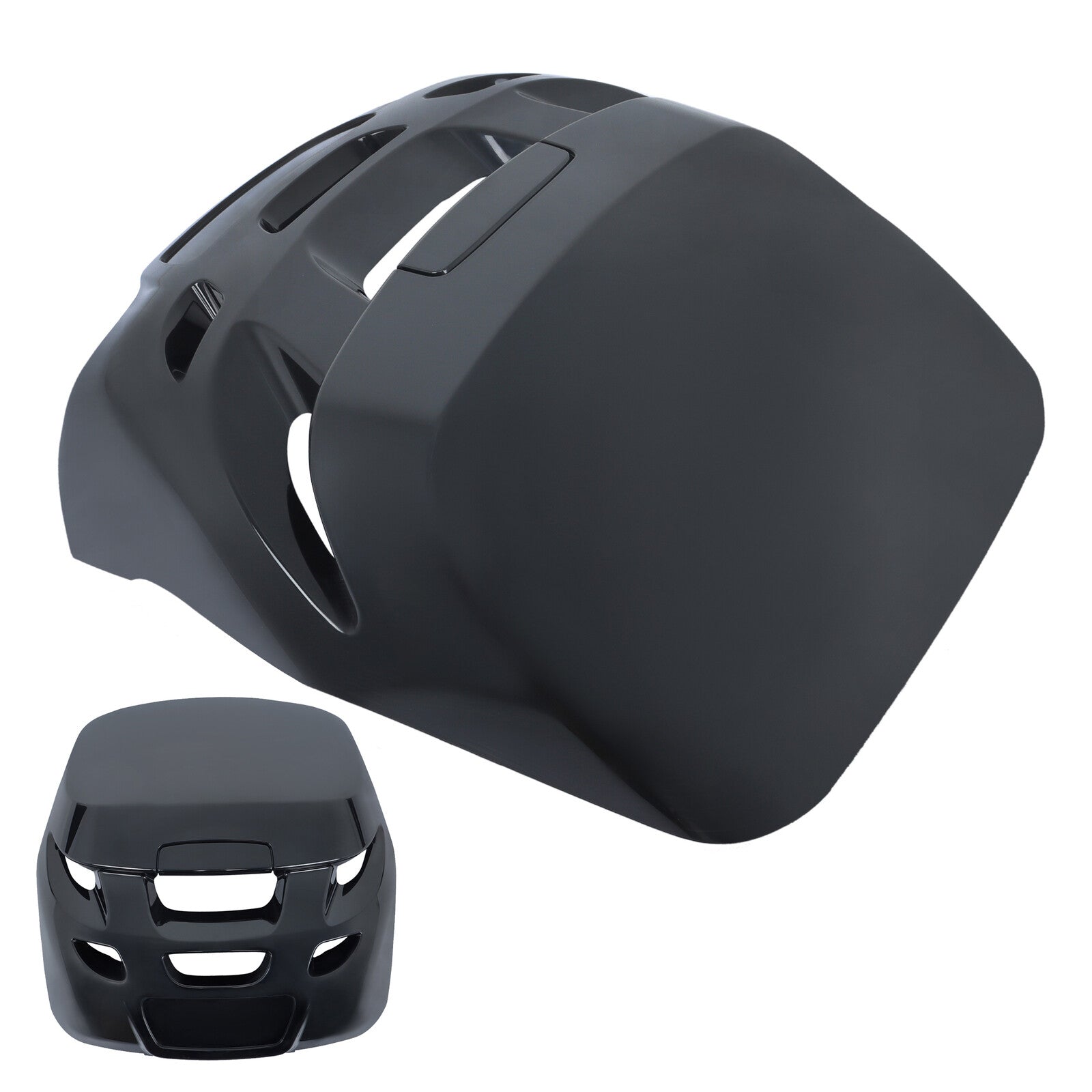 885354T01 Black ABS Top Cowling Airdam Cap For Verado 200-300 Engine Cover