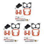 3×Carburetor Carb Rebuild Kit For Johnson Evinrude Triple V6 150 155 175 185 200