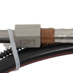 12FT SS13712 Boat Rotary Steering System Outboard Kit & 12Ft Marine Cable US
