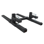 Tractor Bucket Forks 43" Clamp on Pallet Forks w/ Adjustable Stabilizer Bar