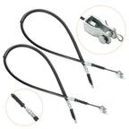 2Pcs For Club Car DS 2000+ Models Brake Cable Kit Driver&Pass Side -Pins&Clips