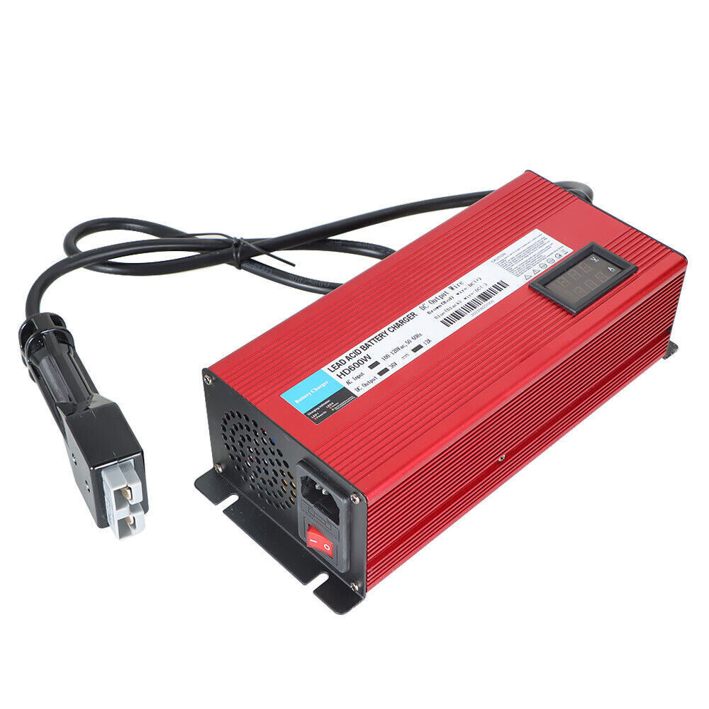 36 Volt 12 Amp Anderson SB-50 Style Plug Battery Charger For EZGO Golf Cart
