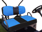 Blue Color For E-Z-GO Medalist TXT Front & Rear Seat Covers(Set Of 4) 1994-2013