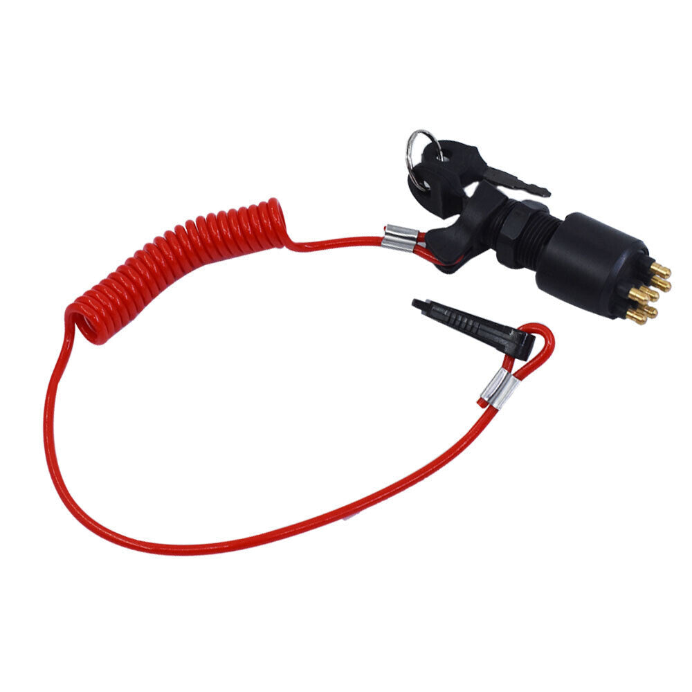 Ignition Switch&Lanyard 5005801 For OMC BRP Johnson Outboard Motor 175974