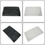 Golf Carts Front Seat Covers - Black Color  Fits For Club Car Precedent