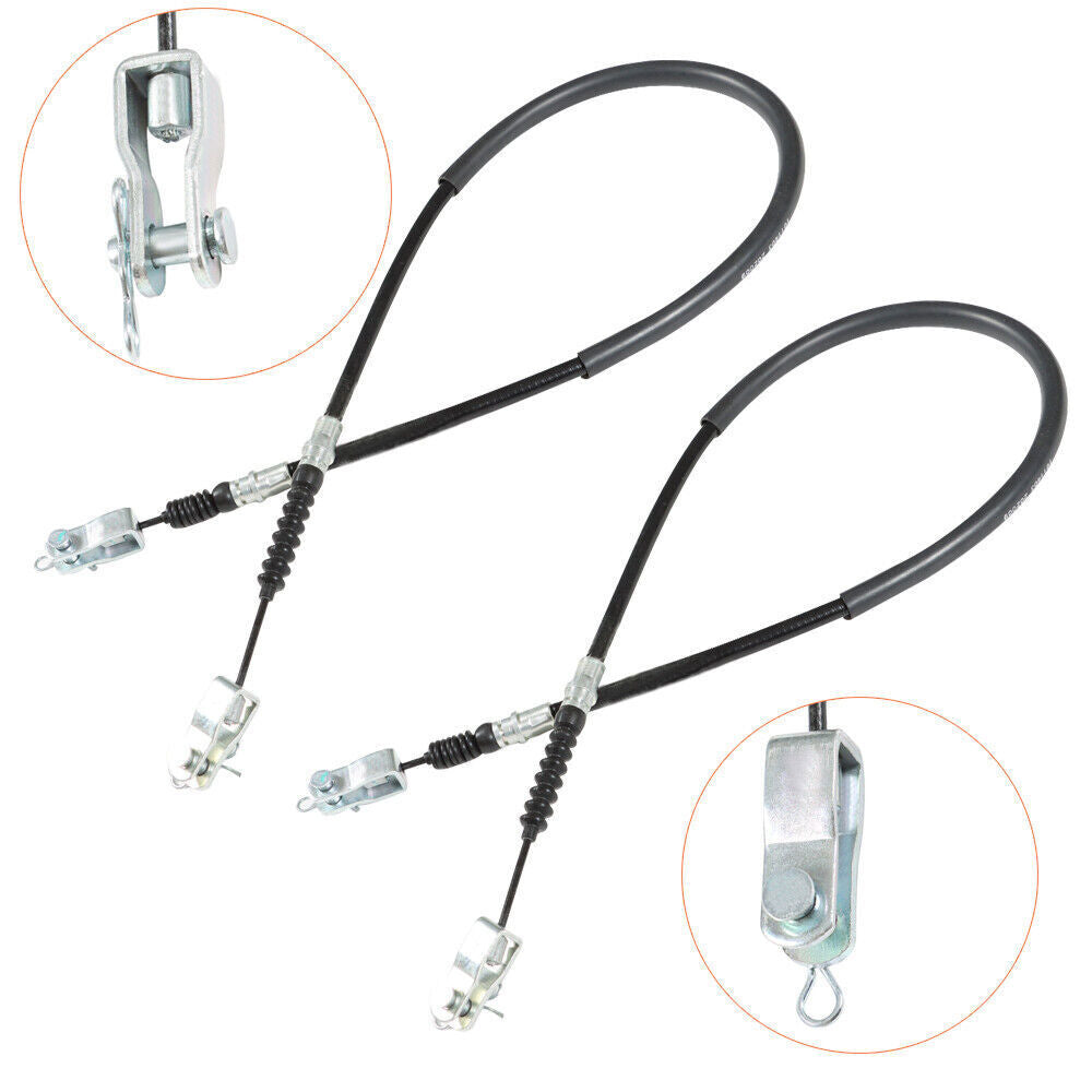 2× Golf Cart Rear Brake Cable 42" For Club Car DS 1981-1999 Driver Passenger