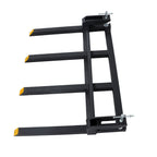 Clamp on Heavy Debris Fork for Tractor Skid Steer Buckets Universal 2500lbs 42"