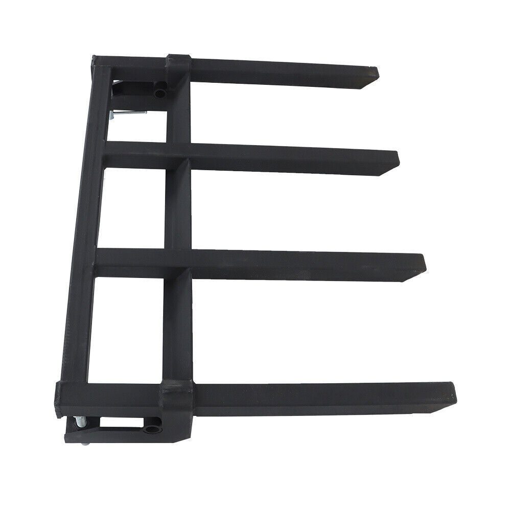 Clamp on Heavy Debris Fork for Tractor Skid Steer Buckets Universal 2500lbs 42"