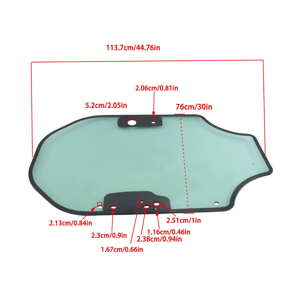 Cab Door Glass 345-6230 3456230 For Caterpillar CAT 226D 232D 246D 249D 297D