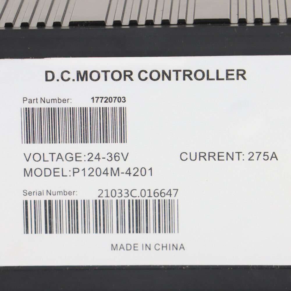 36V 275AMP 0-5kΩ DC Motor Controller For EZGO Club Car Golf Carts