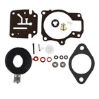 New Carb Rebuild Repair Kit w Float for Johnson Evinrude 18/20/25/28/30/40 HP