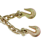 New 3/8" 20' G70 Tow Chain Tie Down Binder With Grade 70 Hooks