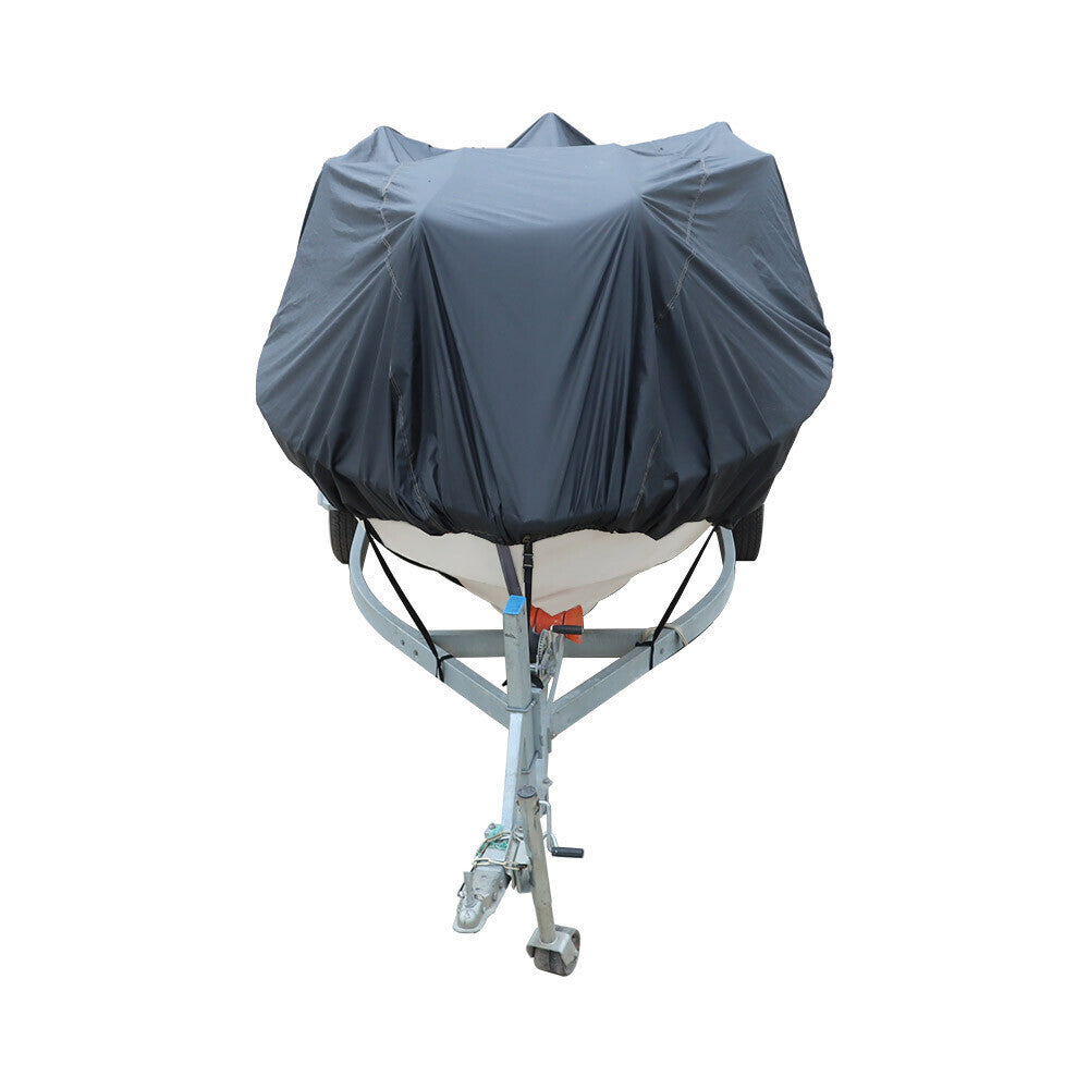 Heavy Duty Waterproof  Boat Cover Trailerable V-Hull Tri-Hull Runabout 20-22FT
