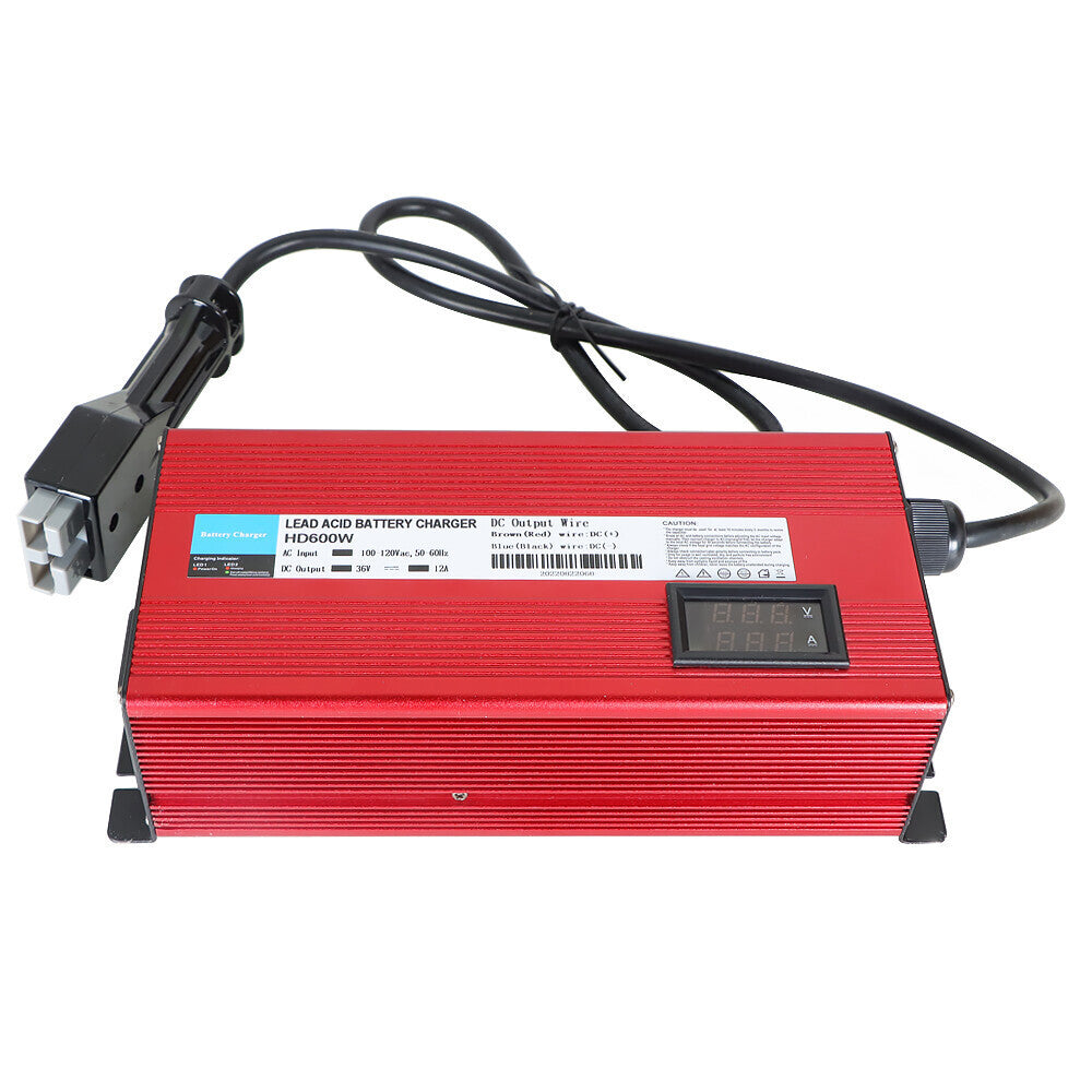 Golf Carts Battery Charger For E-Z-Go Anderson SB-50 Plug  36volt 12amp