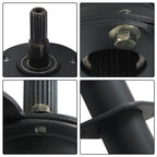 40" Rear Axle Kit 3 Stud Hub For 5'' Wheels For Go Kart ATV Golf Cart Mini Bike
