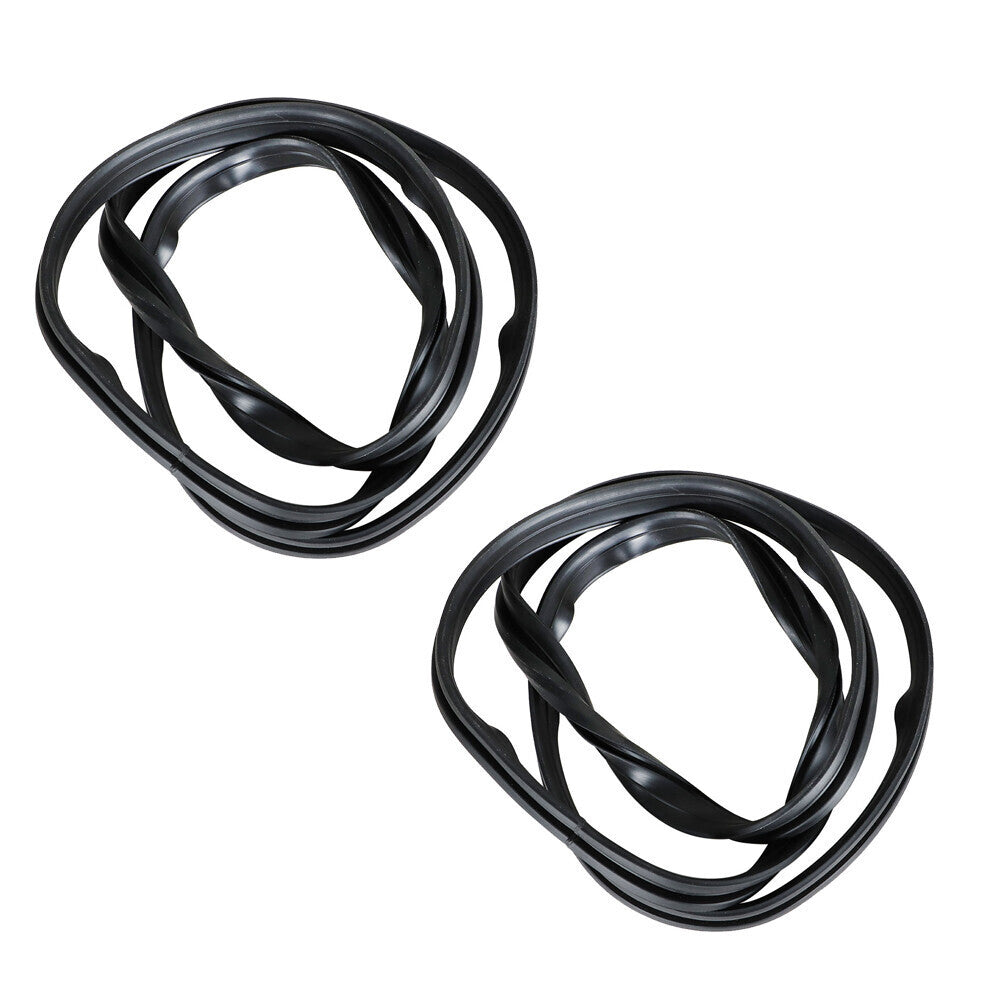 Set Of 2 For Johnson Evinrude V4 329548 Cowl Glass Hood Rubber Seal 1983-1998