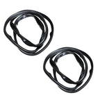 Set Of 2 For Johnson Evinrude V4 329548 Cowl Glass Hood Rubber Seal 1983-1998