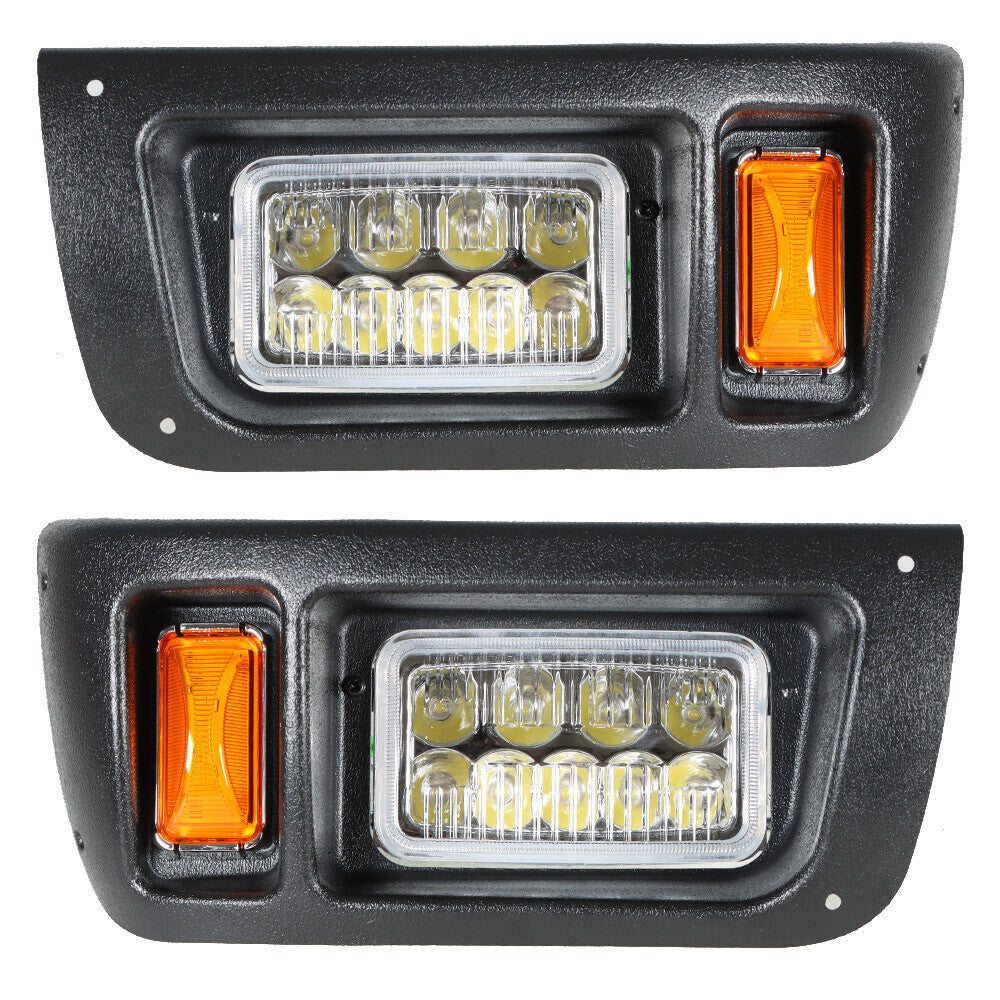 For Club Car DS LED Light Kit Adjustable Headlights / Tail Lights 93+ G&E