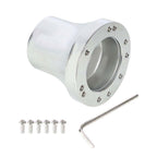 Set For Club Car DS Chrome Golf Cart  Steering Wheel Hub Adapter 1985-UP
