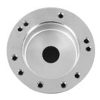 Set For Club Car DS Chrome Golf Cart  Steering Wheel Hub Adapter 1985-UP