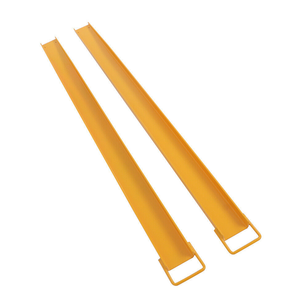 84 * 4.5 Inch Pallet Fork Extension Heavy Duty Steel Pallet Fork Extensions