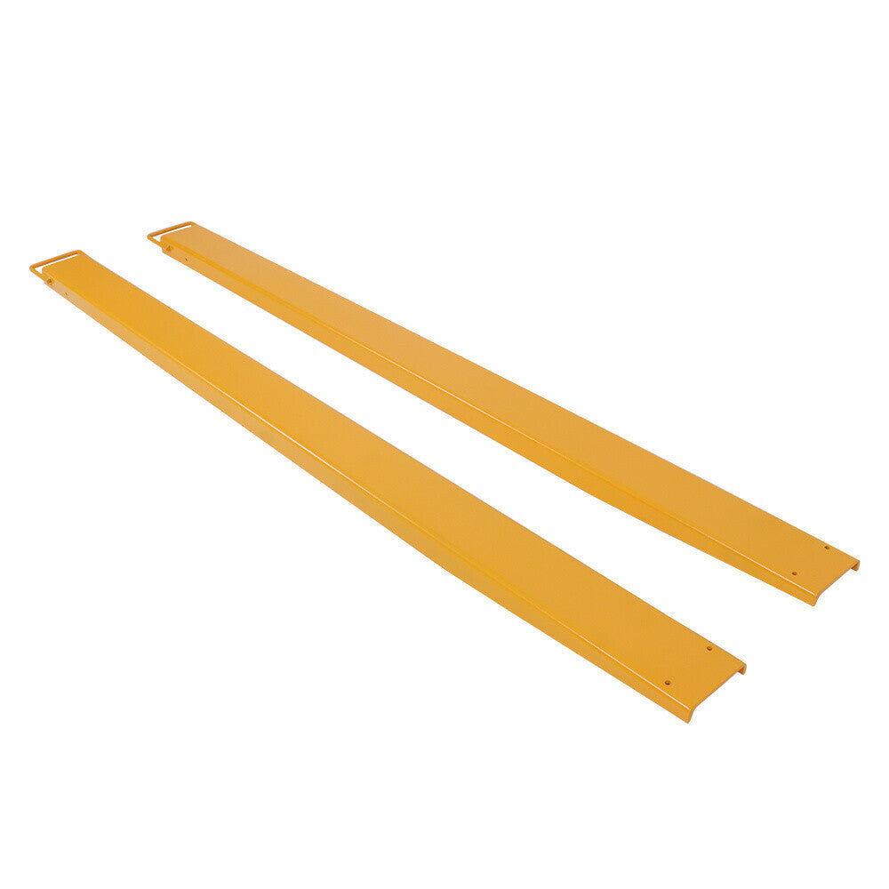 84 * 4.5 Inch Pallet Fork Extension Heavy Duty Steel Pallet Fork Extensions