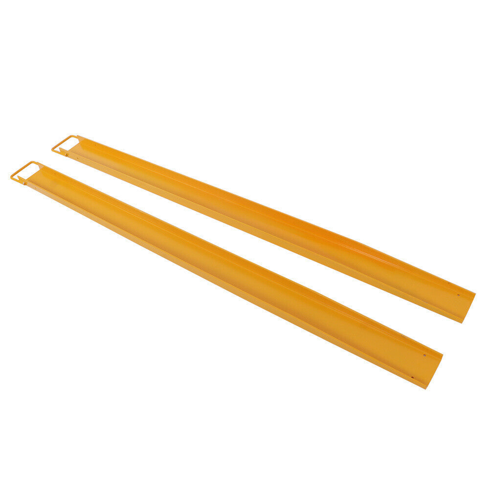84 * 4.5 Inch Pallet Fork Extension Heavy Duty Steel Pallet Fork Extensions