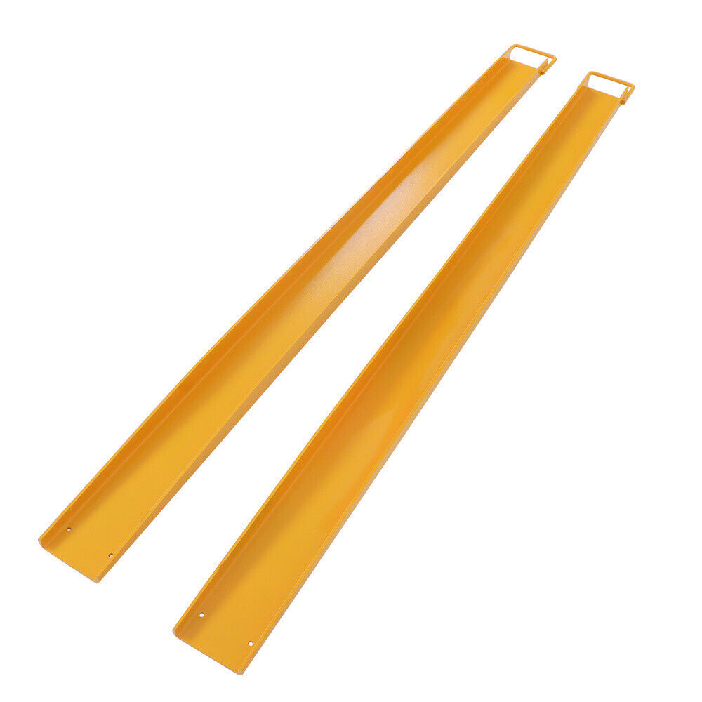 84 * 4.5 Inch Pallet Fork Extension Heavy Duty Steel Pallet Fork Extensions