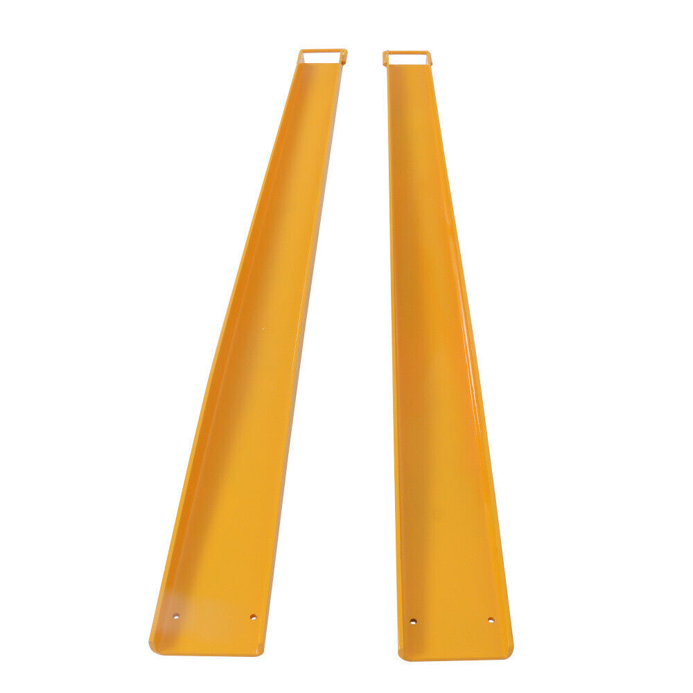 84 * 4.5 Inch Pallet Fork Extension Heavy Duty Steel Pallet Fork Extensions
