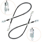 For Club Car DS 1981-1999 Driver Passenger 2× Golf Cart Rear Brake Cable 42"
